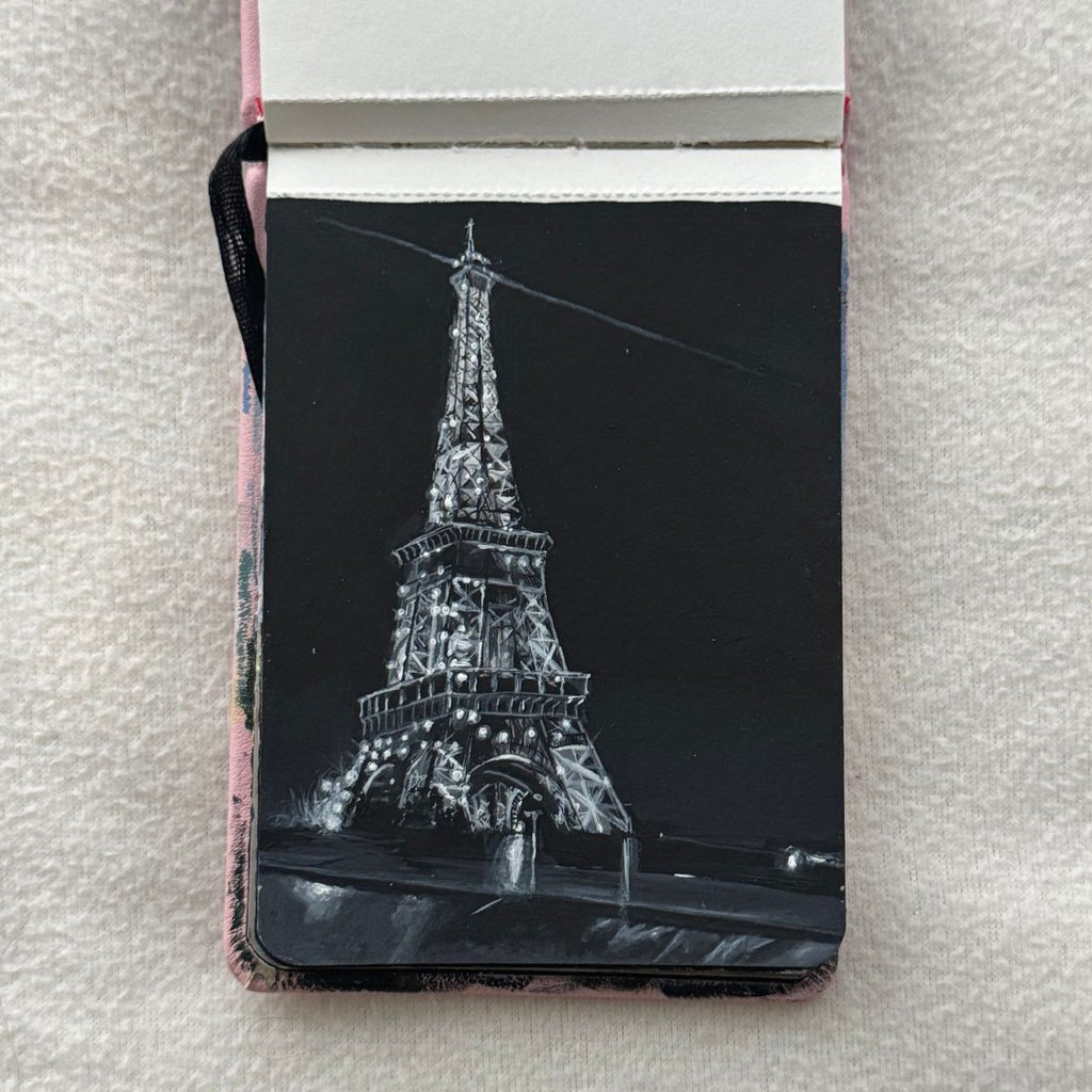 lights stayed on for us | 3.8x4.8"