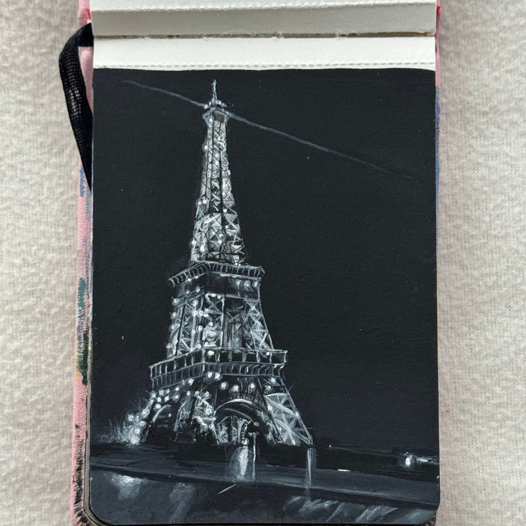 lights stayed on for us | 3.8x4.8"