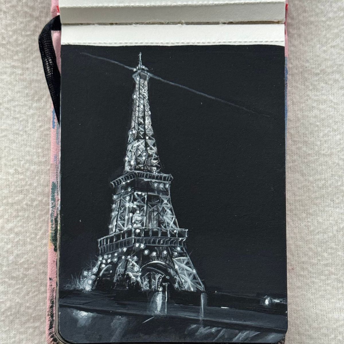 lights stayed on for us | 3.8x4.8"