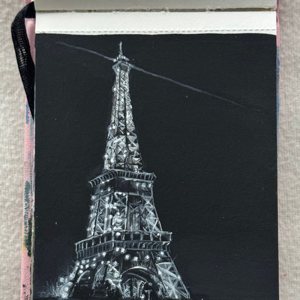 lights stayed on for us | 3.8x4.8"