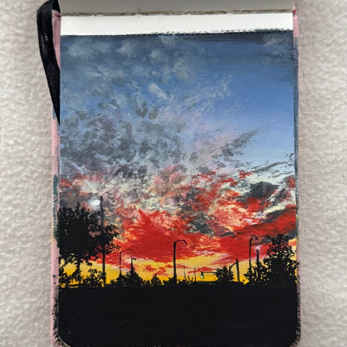 burning hour | 3.8x4.8"