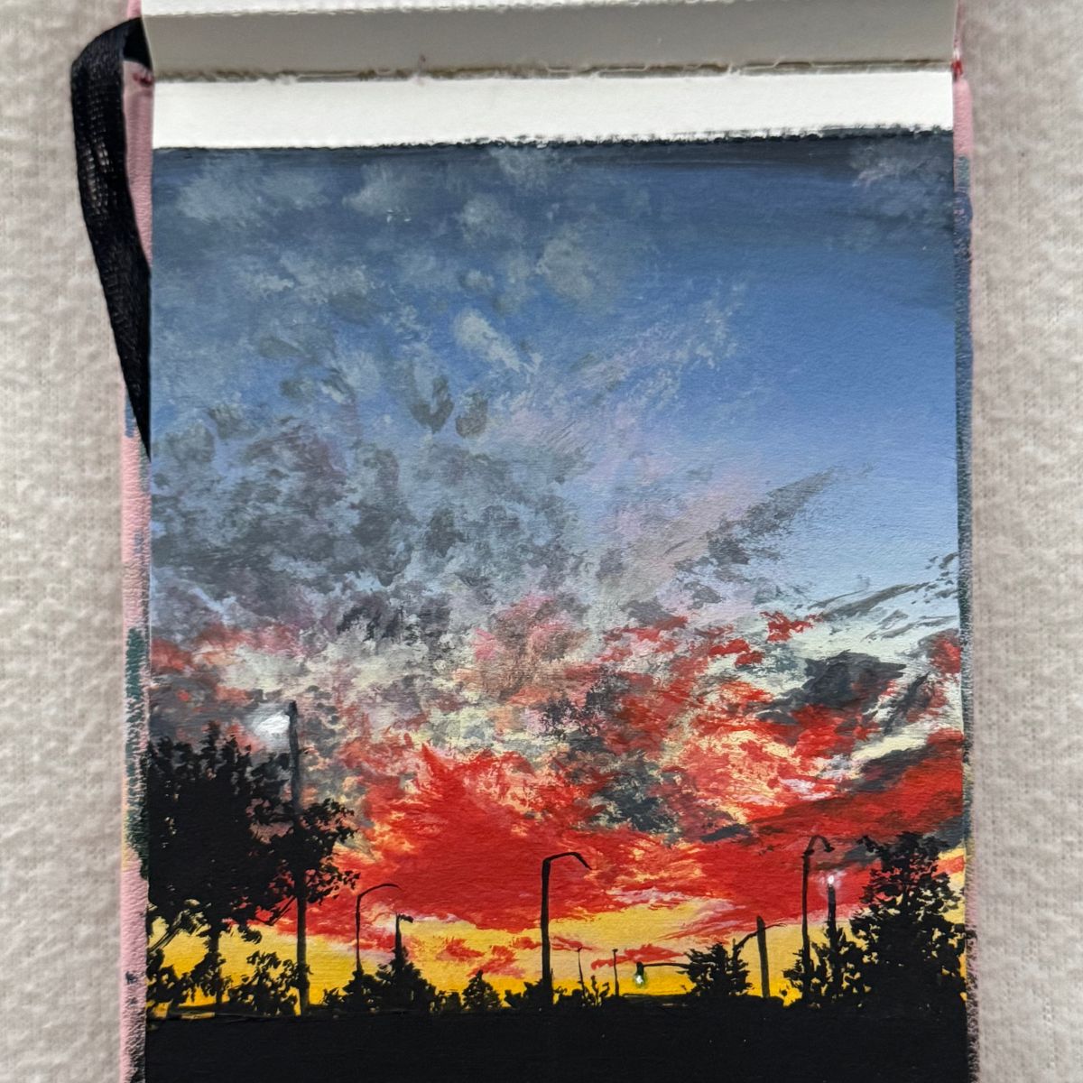 burning hour | 3.8x4.8"