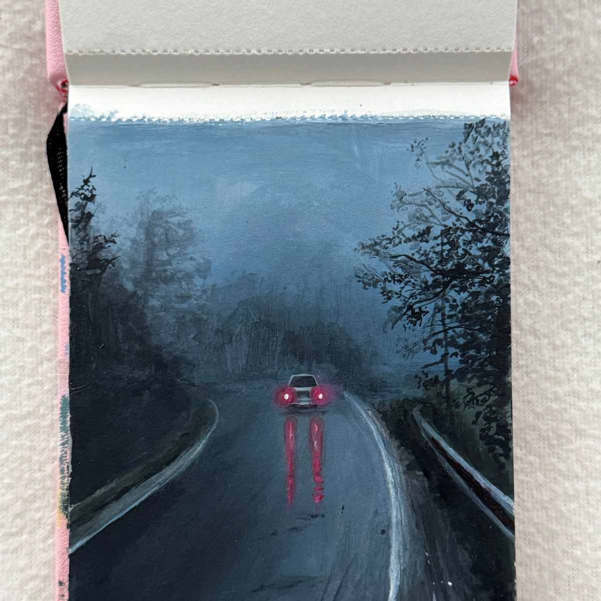 the road kept me | 3.8x4.8"