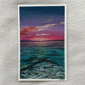evening over the tide | 3.5x5.5"