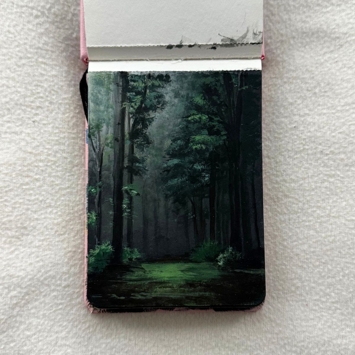 long pause | 3.8x4.8"