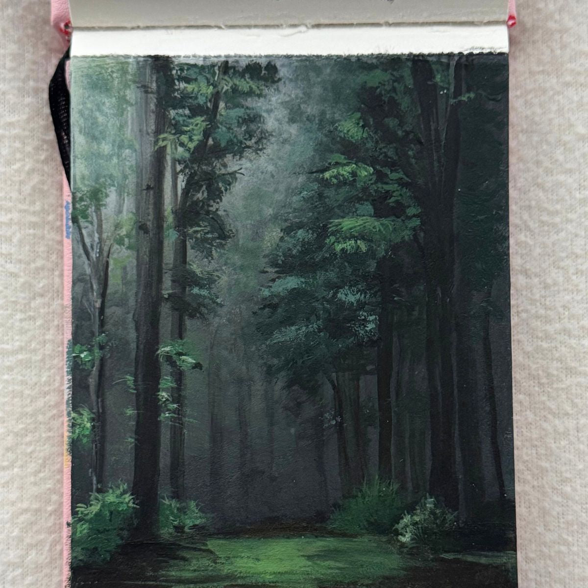 long pause | 3.8x4.8"