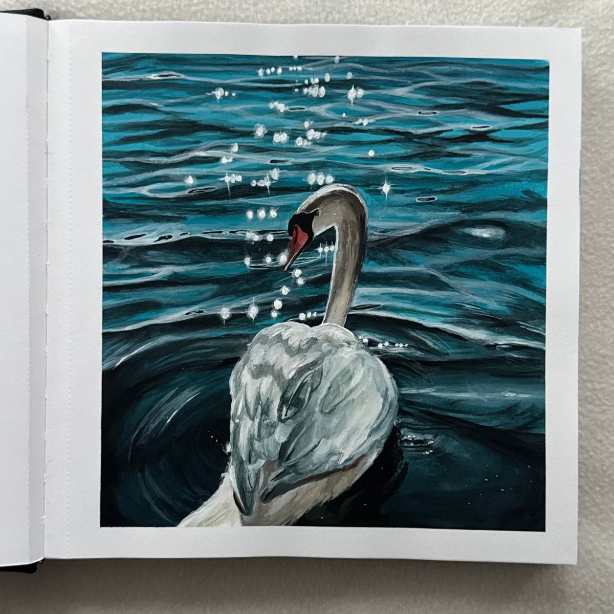 afternoon stroll | 8.3x.8.3"