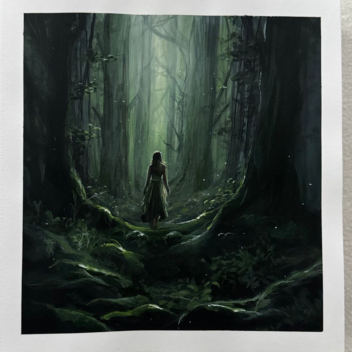 secret garden | 8.3x.8.3"